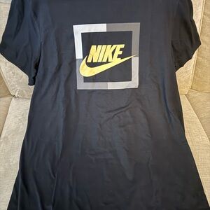 Nike Futura Open Block Black Tee 
SZ Lrg - BNWT